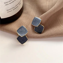 Load image into Gallery viewer, Autumn Winter New Brown Earrings