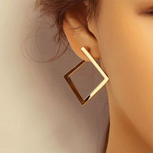 Load image into Gallery viewer, Retro Minimalist Square Earrings
